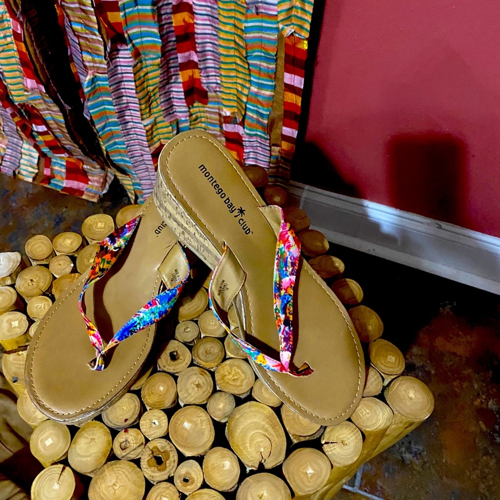 Multicolored wedges